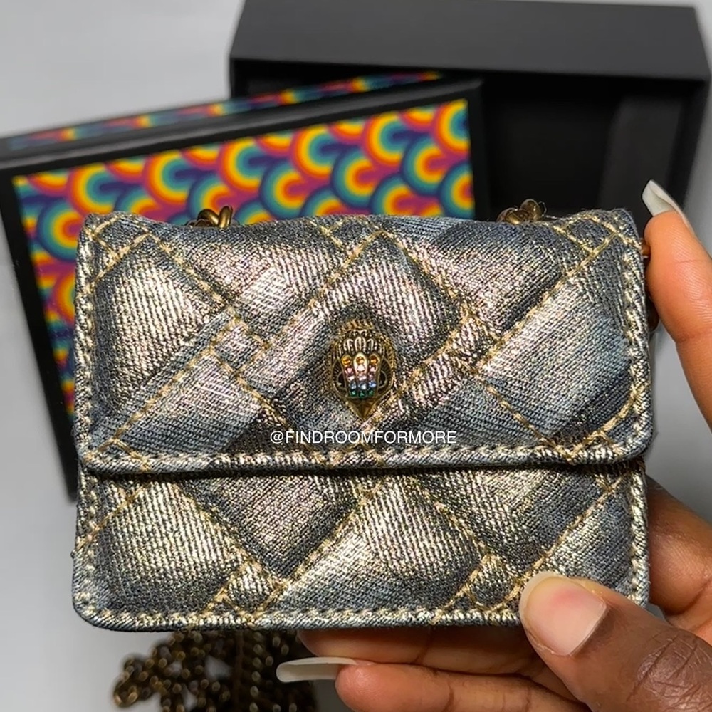Kurt Geiger Micro Kensington Convertible Crossbody - Picture 11 of 12